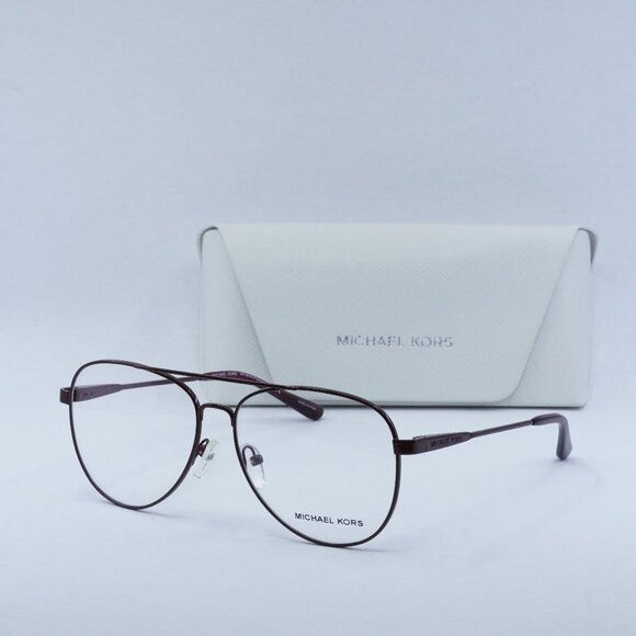 FINAL PRICE NEW MICHAEL KORS PROCIDA MK3019 1220 DARK BURGUNDY EYEGLASSES - Picture 1 of 7